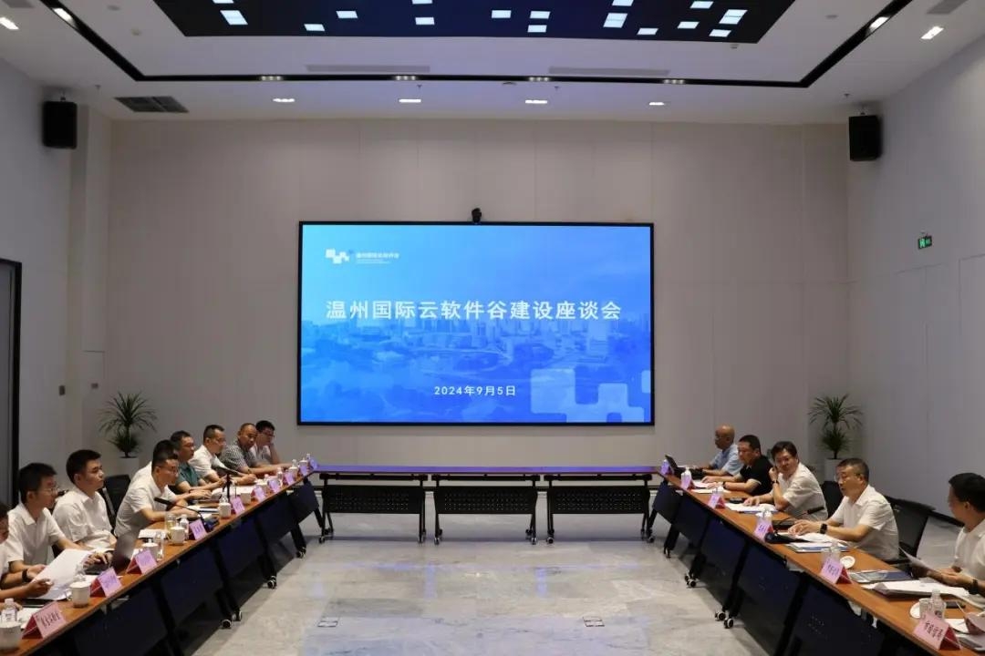 王振勇副市長(zhǎng)調(diào)研溫州國(guó)際云軟件谷建設(shè)工作